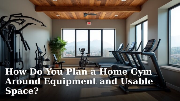 How Do You Plan a Home Gym Around Equipment and Usable Space?